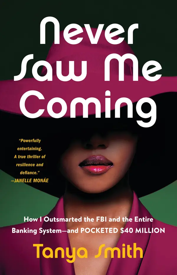 Never Saw Me Coming by Tanya Smith cover