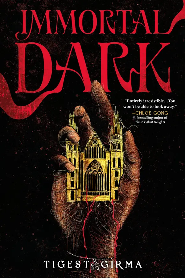 Immortal Dark by Tigest Girma cover