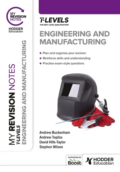 My Revision Notes: Engineering and Manufacturing T Level book cover