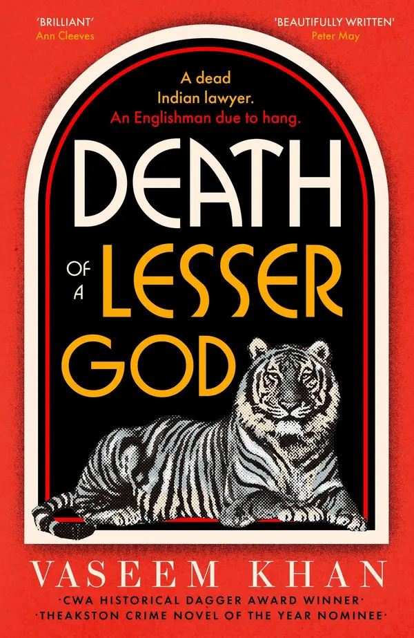 Death of a Lesser God by Vaseem Khan cover