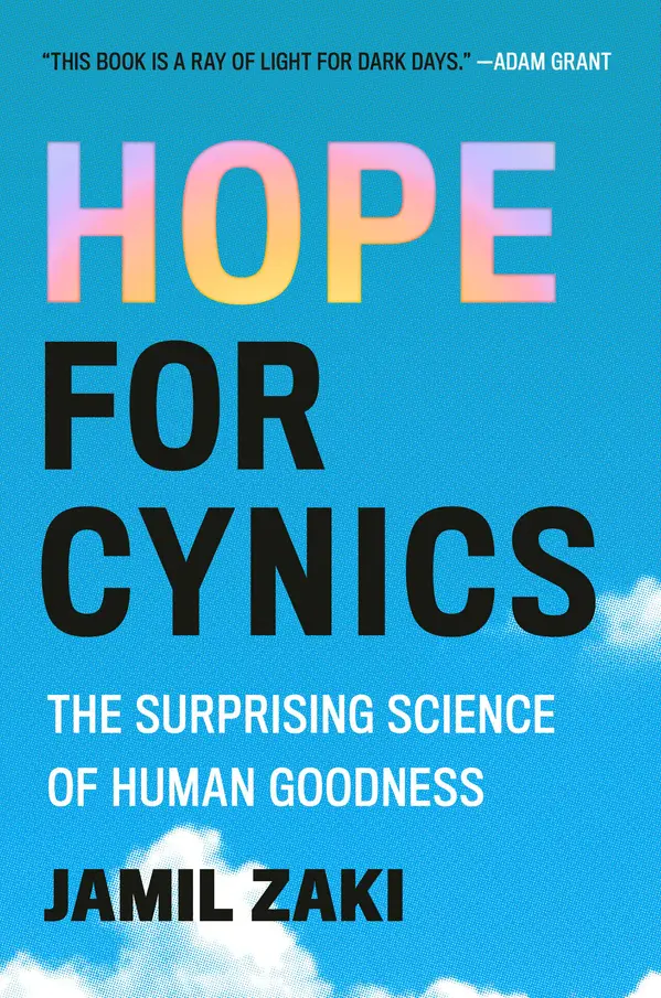Hope for Cynics by Jamil Zaki cover