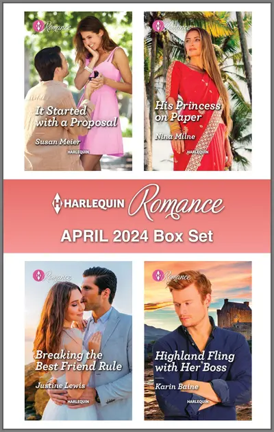 Harlequin Romance April 2024 Box Set book cover