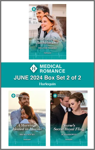 Harlequin Medical Romance June 2024 - Box Set 2 of 2 book cover