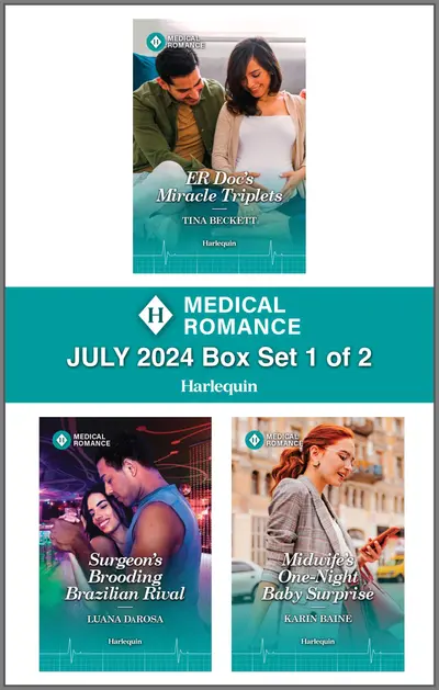 Harlequin Medical Romance July 2024 - Box Set 1 of 2 book cover