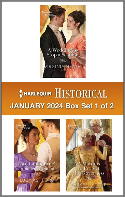 Harlequin Historical January 2024 - Box Set 1 of 2 book cover