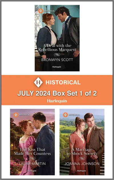 Harlequin Historical July 2024 - Box Set 1 of 2 book cover