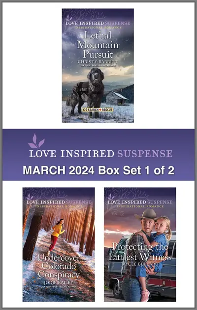 Love Inspired Suspense March 2024 - Box Set 1 of 2 book cover