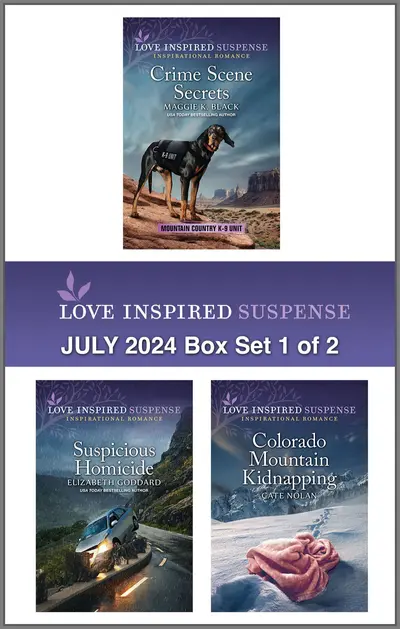 Love Inspired Suspense July 2024 - Box Set 1 of 2 book cover