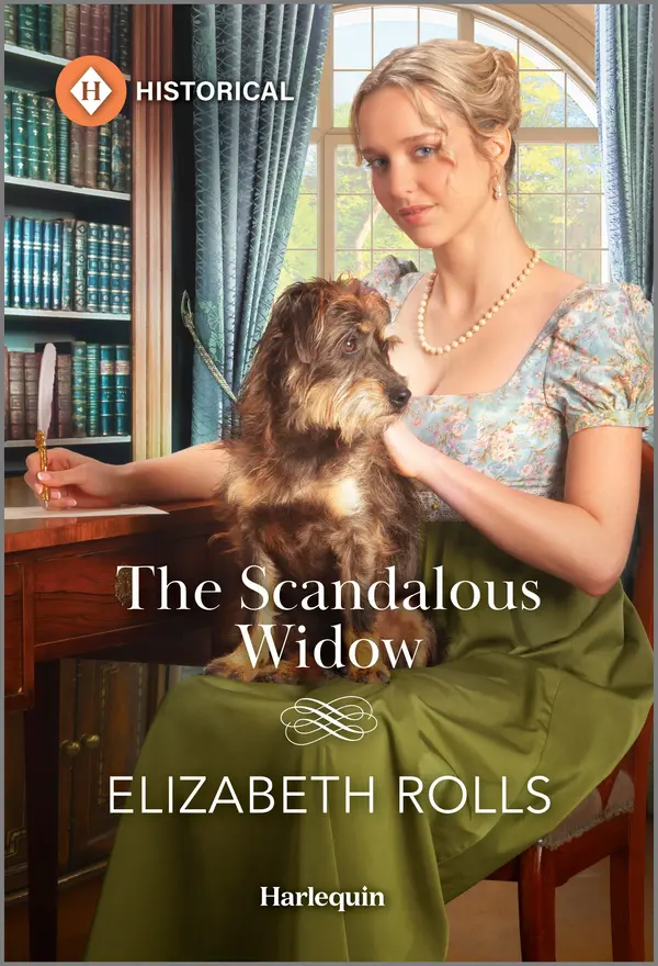The Scandalous Widow by Elizabeth Rolls cover