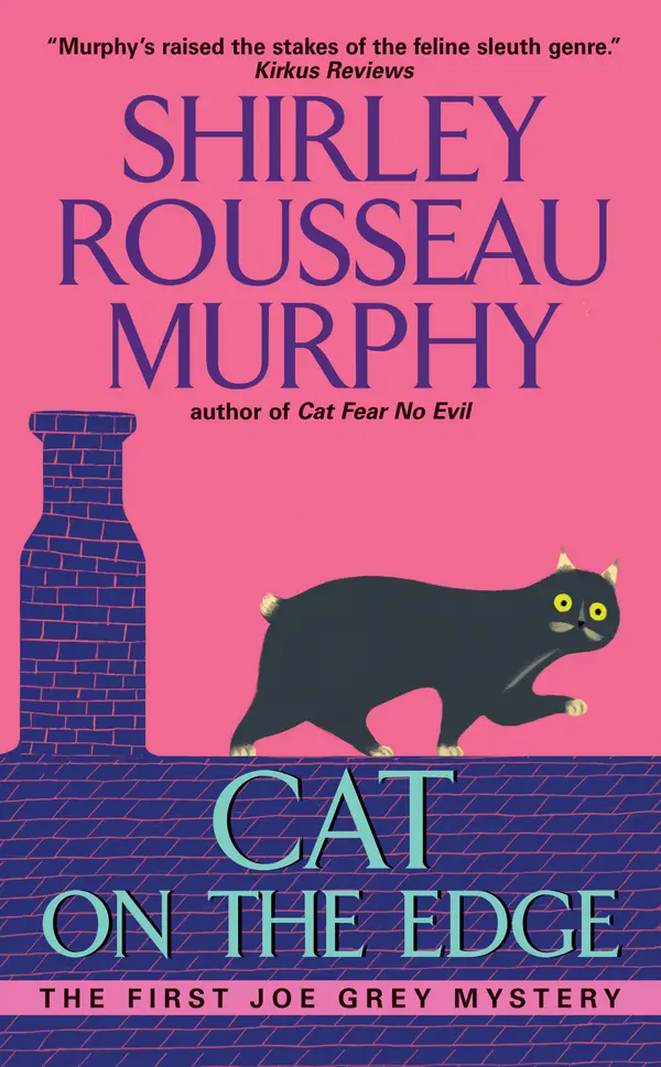 Cat on the Edge by Shirley Rousseau Murphy cover
