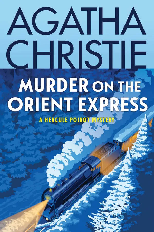 Murder on the Orient Express by Agatha Christie cover