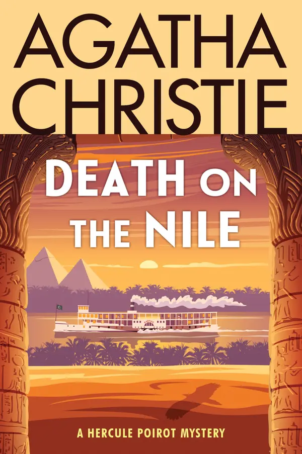 Death on the Nile by Agatha Christie cover