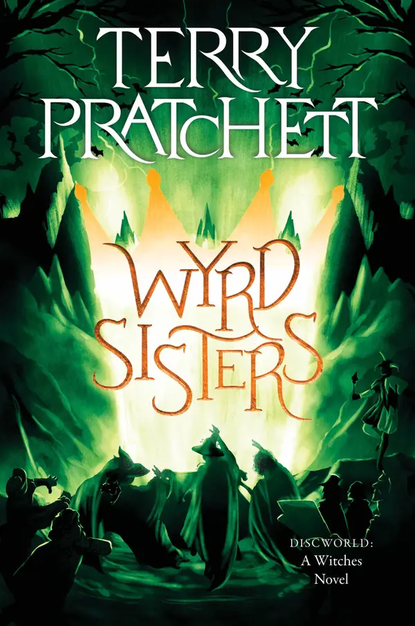 Wyrd Sisters by Terry Pratchett cover