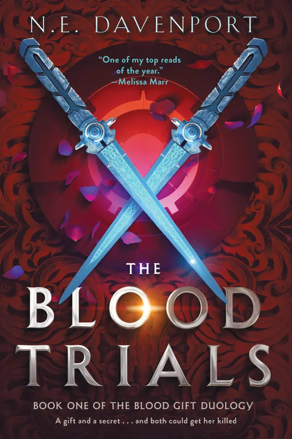 The Blood Trials by N.E. Davenport cover
