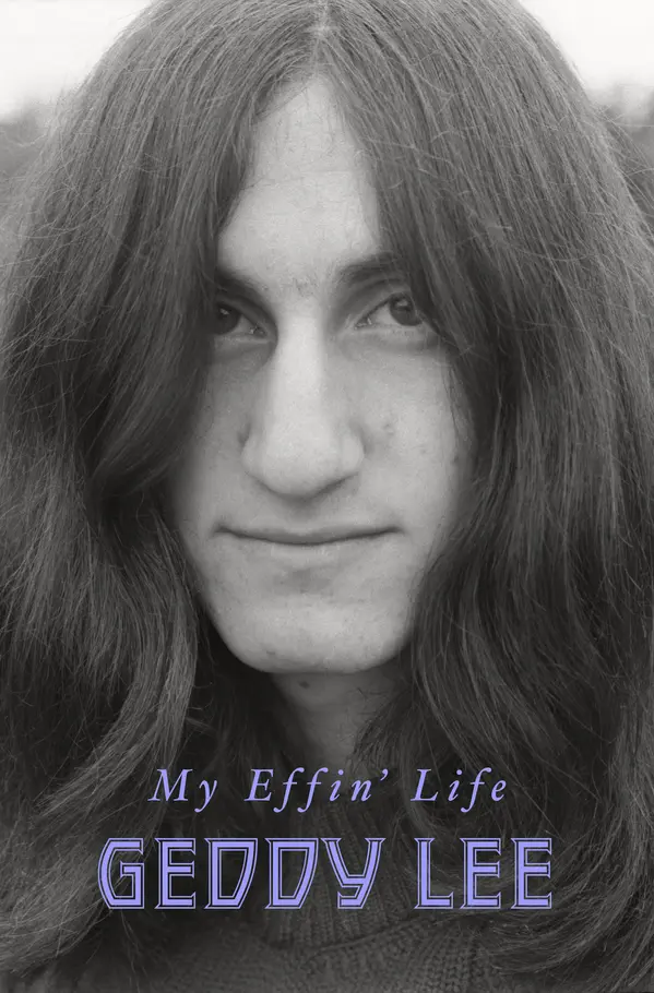 My Effin' Life by Geddy Lee cover