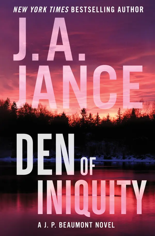 Den of Iniquity by J. A. Jance cover