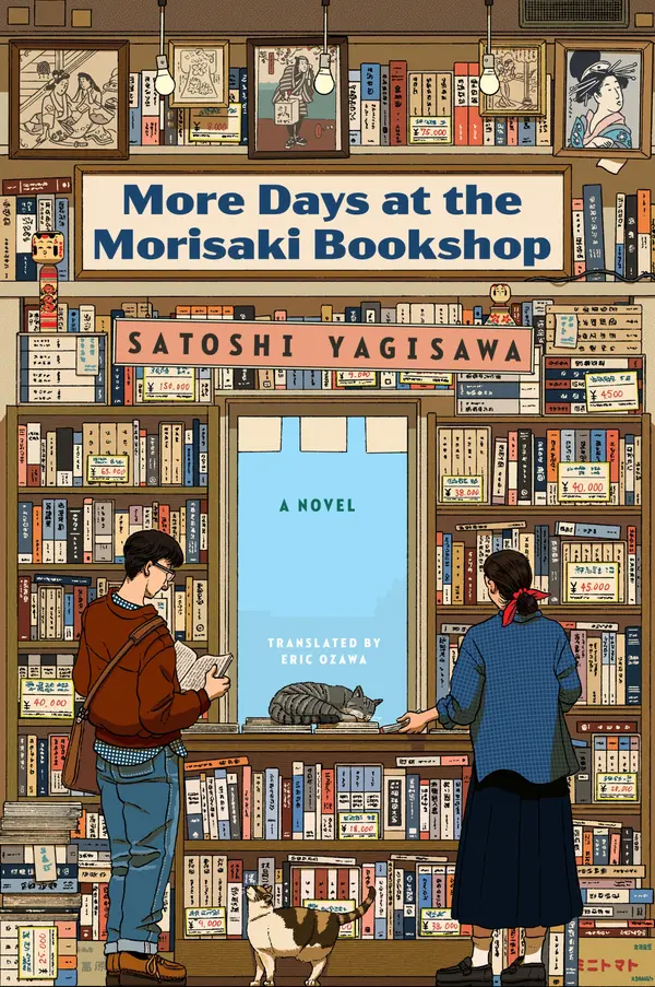 More Days at the Morisaki Bookshop by Satoshi Yagisawa, Eric Ozawa cover