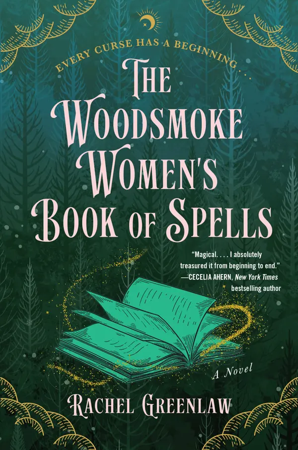The Woodsmoke Women's Book of Spells by Rachel Greenlaw cover