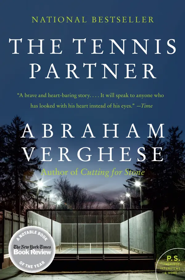 The Tennis Partner by Abraham Verghese cover