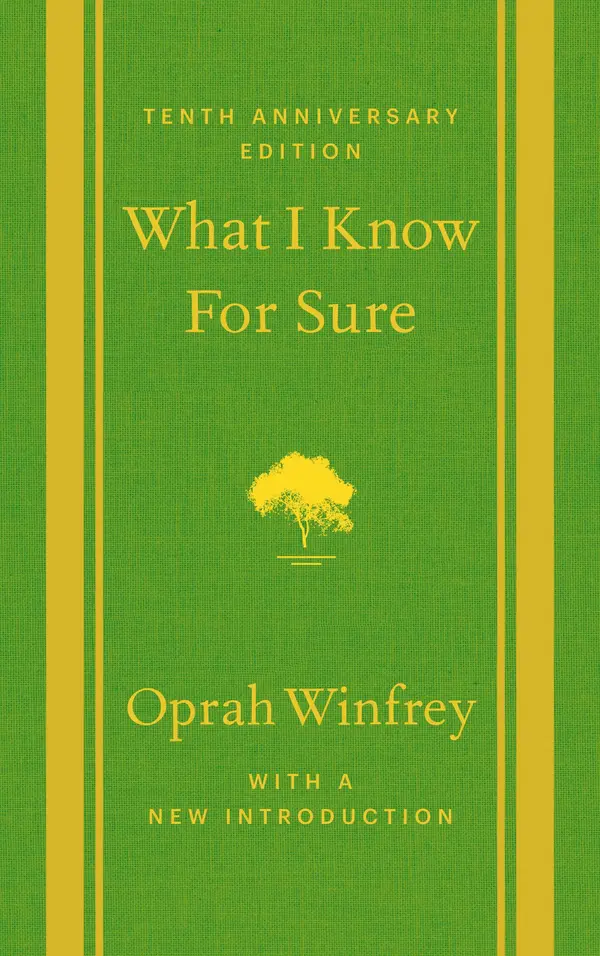What I Know For Sure by Oprah Winfrey cover