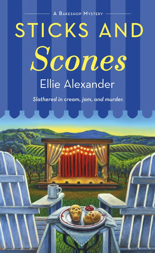 Sticks and Scones by Ellie Alexander cover