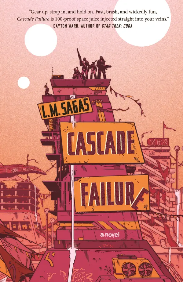 Cascade Failure by L. M. Sagas cover