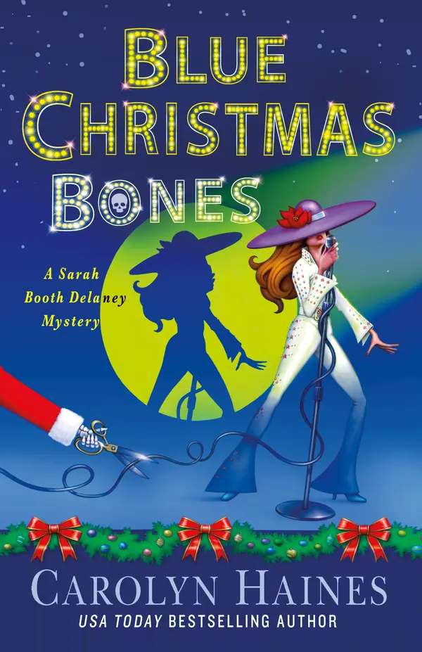 Blue Christmas Bones by Carolyn Haines cover