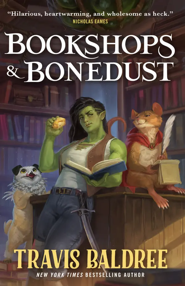 Bookshops & Bonedust by Travis Baldree cover