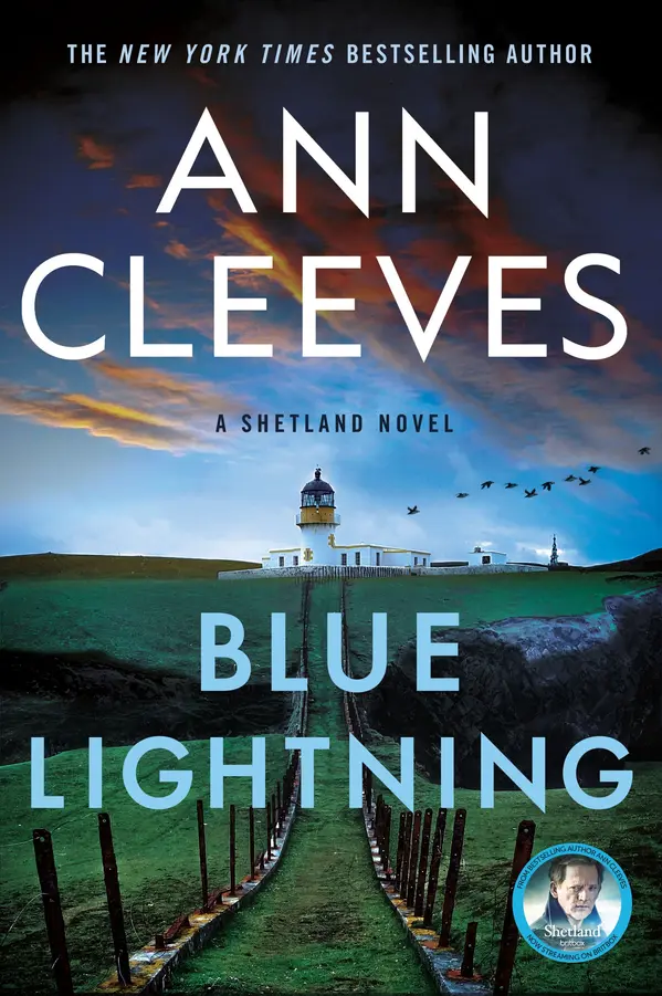 Blue Lightning by Ann Cleeves cover