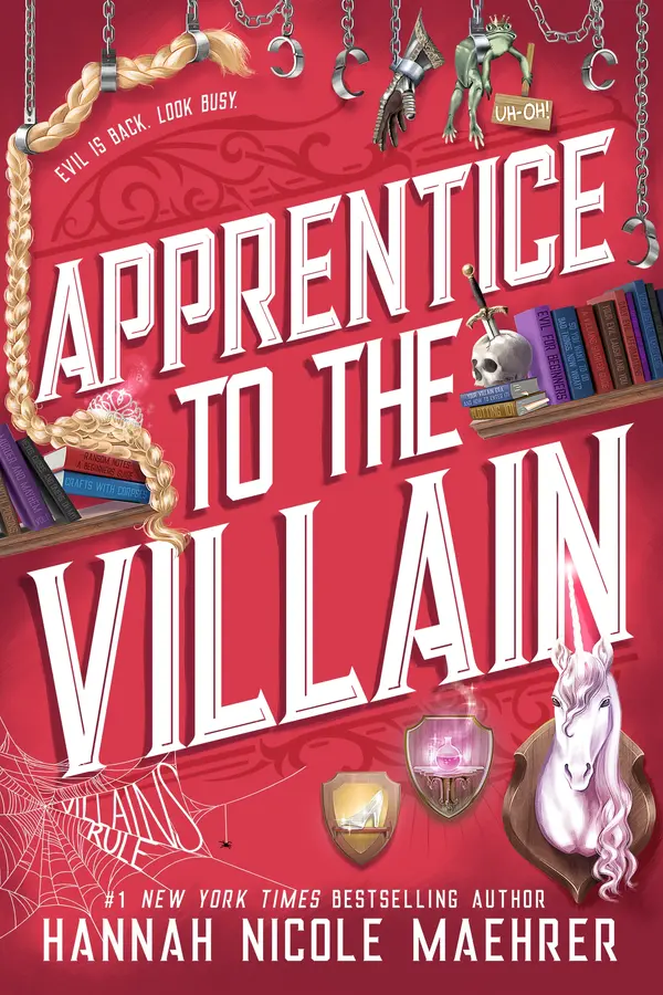 Apprentice to the Villain by Hannah Nicole Maehrer cover