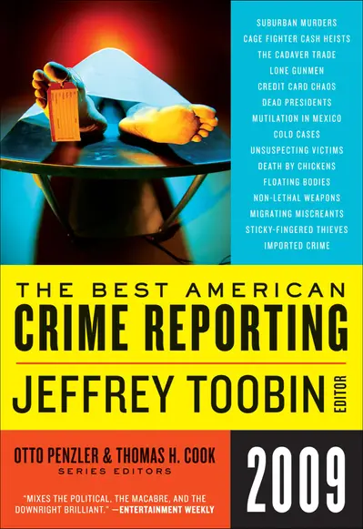 The Best American Crime Reporting 2009 book cover