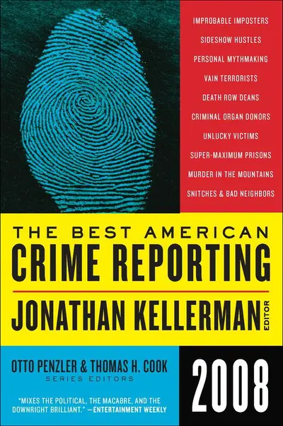 The Best American Crime Reporting 2008 book cover