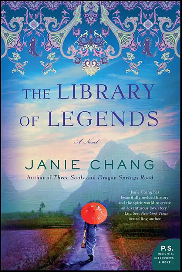 The Library of Legends by Janie Chang cover