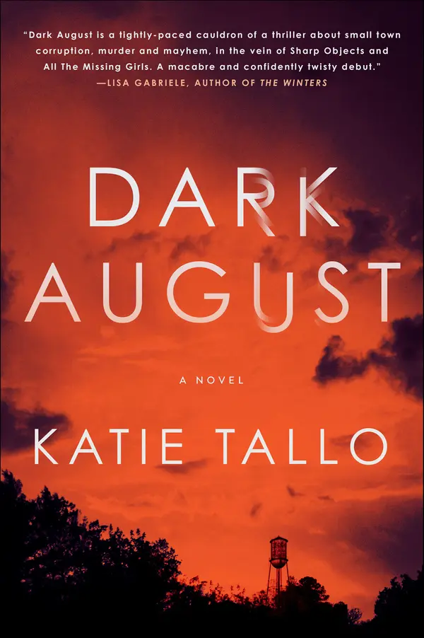 Dark August by Katie Tallo cover