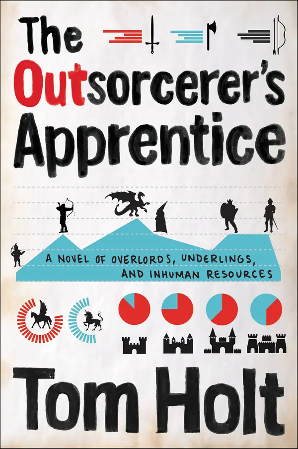 The Outsorcerer's Apprentice by Tom Holt cover