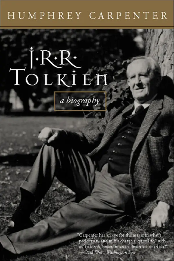 J.R.R. Tolkien by Humphrey Carpenter cover