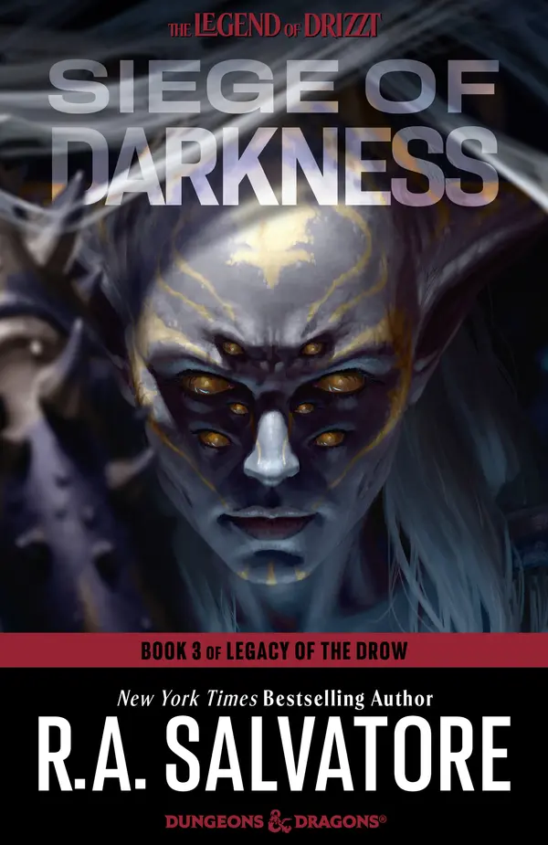 Siege of Darkness by R.A. Salvatore cover