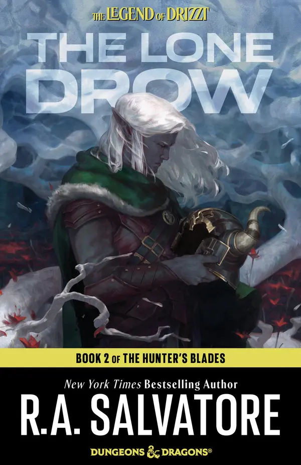 The Lone Drow by R.A. Salvatore cover