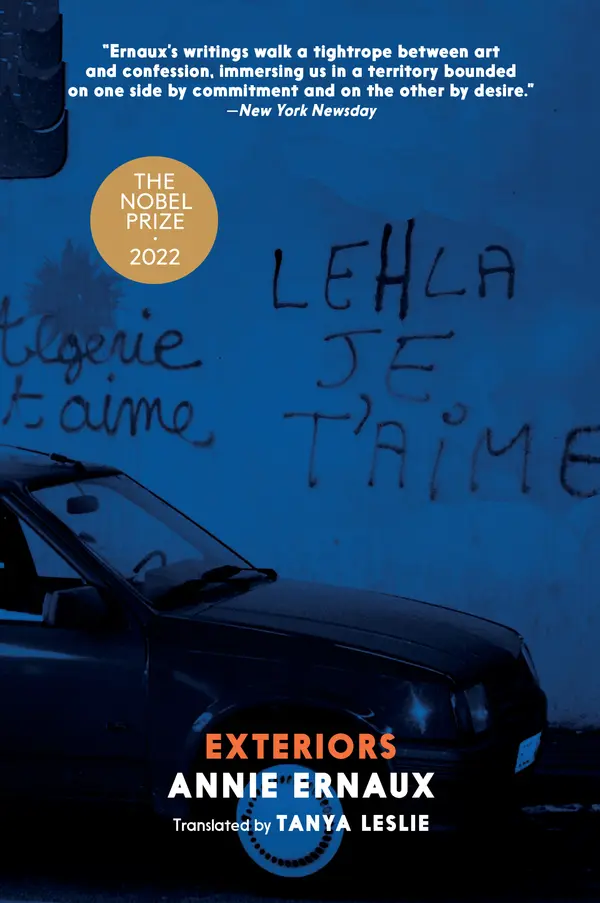 Exteriors by Annie Ernaux, Tanya Leslie cover