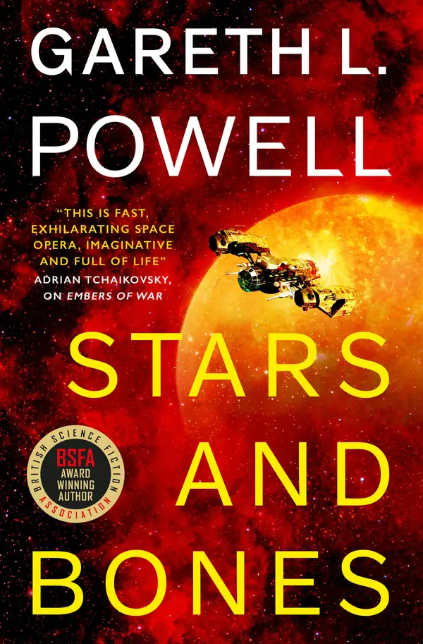 Stars and Bones by Gareth L. Powell cover