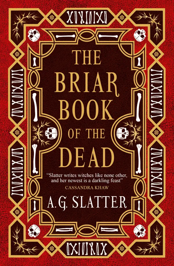 The Briar Book of the Dead by A. G. Slatter cover