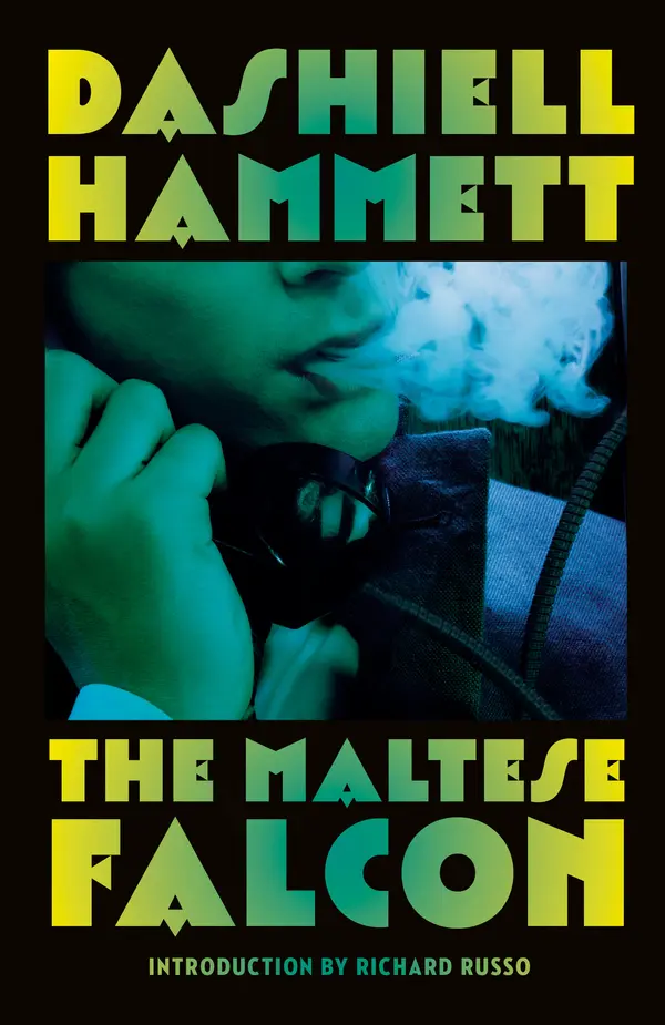 The Maltese Falcon by Dashiell Hammett cover