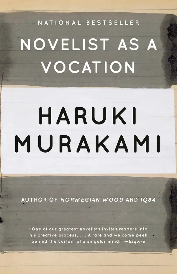 Novelist as a Vocation by Haruki Murakami, Philip Gabriel, Ted Goossen cover