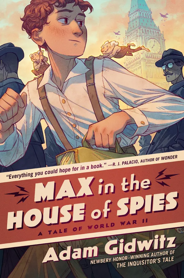 Max in the House of Spies by Adam Gidwitz cover