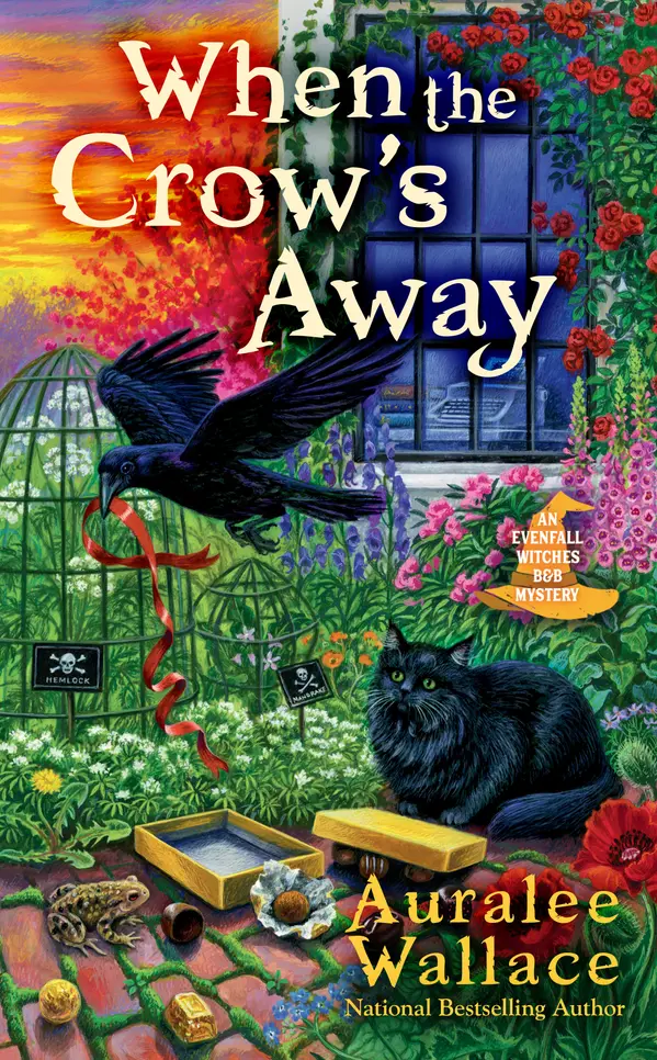 When the Crow's Away by Auralee Wallace cover