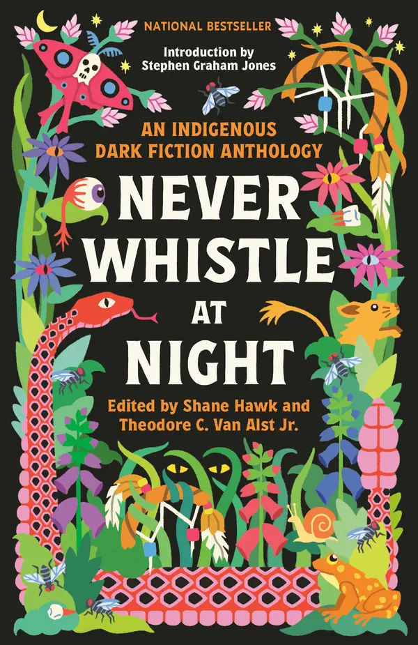 Never Whistle at Night by Shane Hawk, Theodore C. Van Alst Jr. cover