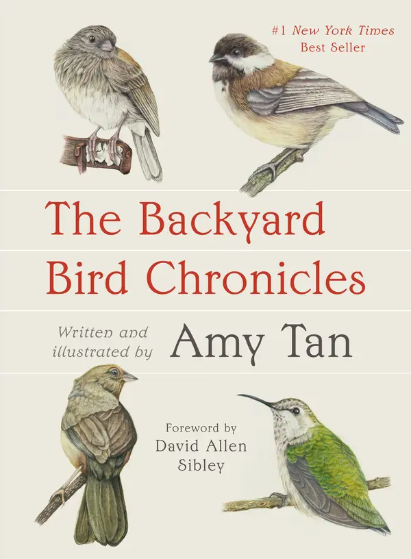 The Backyard Bird Chronicles by Amy Tan, David Allen Sibley cover