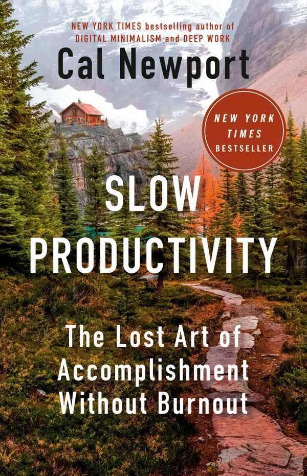 Slow Productivity by Cal Newport cover