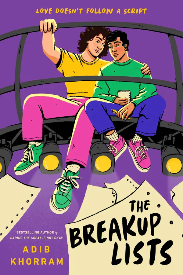 The Breakup Lists by Adib Khorram cover