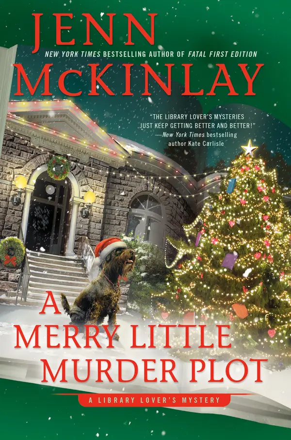 A Merry Little Murder Plot by Jenn McKinlay cover